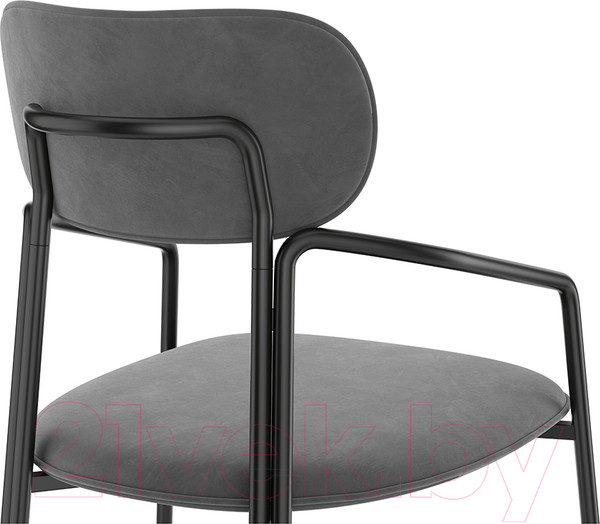 Изображение товара Стул Latitude Ror Round / RORCHRBKVLRGR (черный/серый)