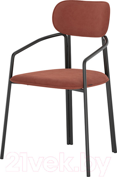 Изображение товара Стул Latitude Ror Round / RORCHRBKVLRDRD (черный/темно-красный)