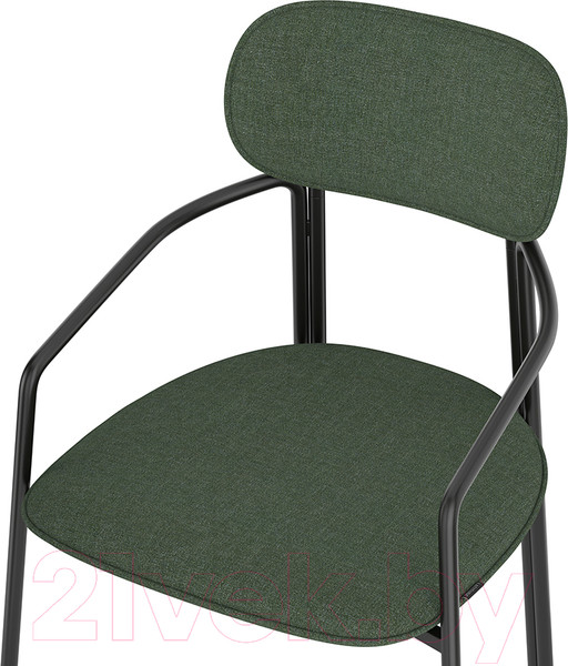 Изображение товара Стул Latitude Ror Round / RORCHRBKBSKGRN (черный/зеленый)