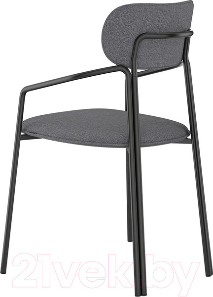 Изображение товара Стул Latitude Ror Round / RORCHRBKBSKGR (черный/серый)