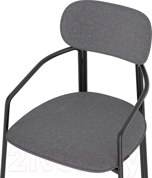 Изображение товара Стул Latitude Ror Round / RORCHRBKBSKGR (черный/серый)