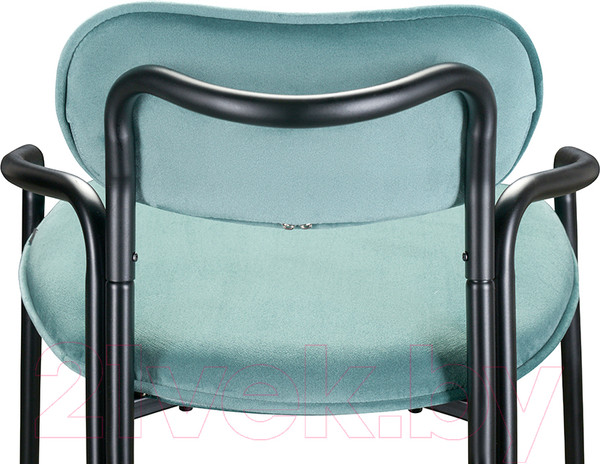 Изображение товара Стул барный Latitude Ror Round / RORBCHRBKVLRLBLGRN (черный/светло-бирюзовый)