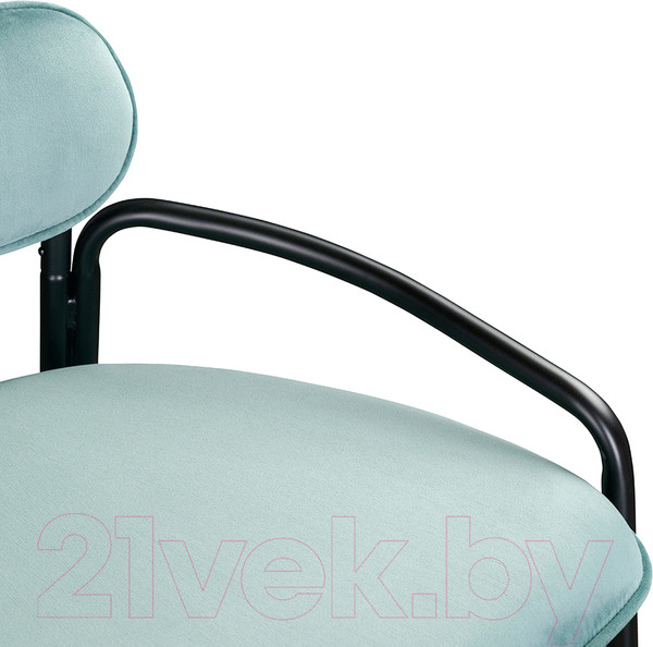 Изображение товара Стул барный Latitude Ror Round / RORBCHRBKVLRLBLGRN (черный/светло-бирюзовый)