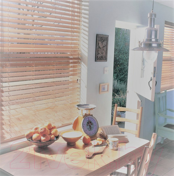 Изображение товара Жалюзи горизонтальные ArtVision 21937 Ламинированные под дерево 89x150 (осветленный дуб)