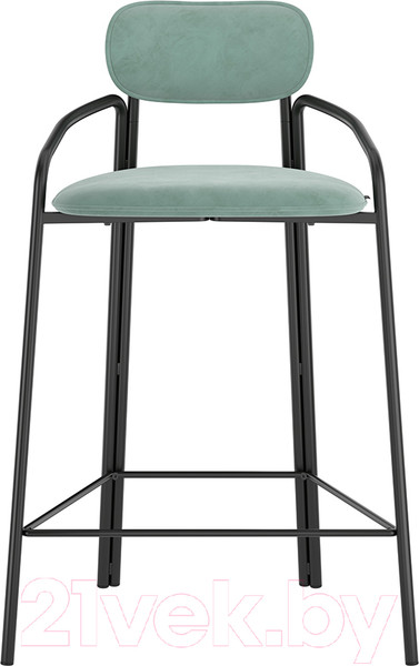 Изображение товара Стул барный Latitude Ror Round / RORBSCHRBKVLRLBLGRN (черный/светло-бирюзовый)