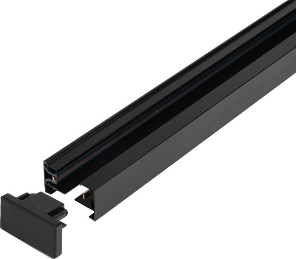 Изображение товара Шинопровод JAZZway PTR 1M-BL / 5026322 (черный, 1м)