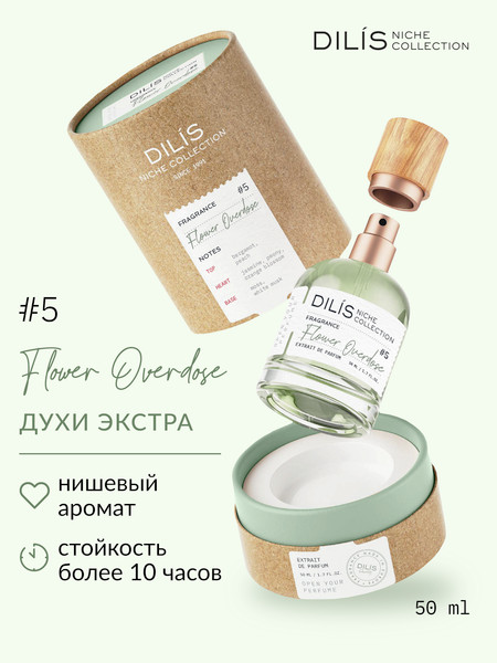 Изображение товара Духи Dilis Parfum Niche Collection Flower Overdose (50мл)