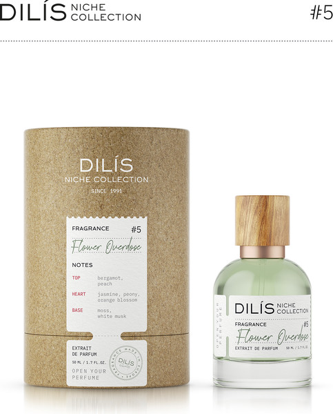 Изображение товара Духи Dilis Parfum Niche Collection Flower Overdose (50мл)
