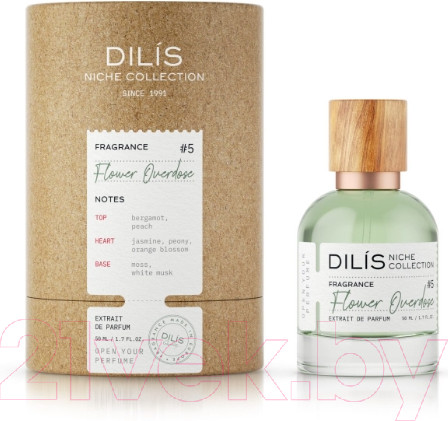 Изображение товара Духи Dilis Parfum Niche Collection Flower Overdose (50мл)