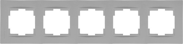 Изображение товара Рамка для выключателей и розеток Mutlusan Rita 2220-800-2503 (серый)