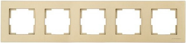 Изображение товара Рамка для выключателей и розеток Mutlusan Rita 2220 800 1585 (золото доре)
