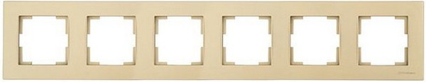 Изображение товара Рамка для выключателей и розеток Mutlusan Rita 2220 800 1685 (золото доре)