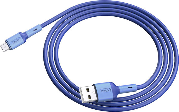 Изображение товара Кабель Hoco X65 USB (m)-microUSB (m) (1м, синий)