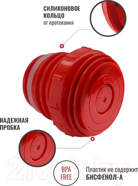 Изображение товара Пробка для термоса Relaxika R.STPR.02 (с кнопкой)