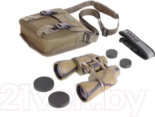 Изображение товара Бинокль Veber Classic БПШЦ 10x50 VRWA / 1075595 (камуфляж)