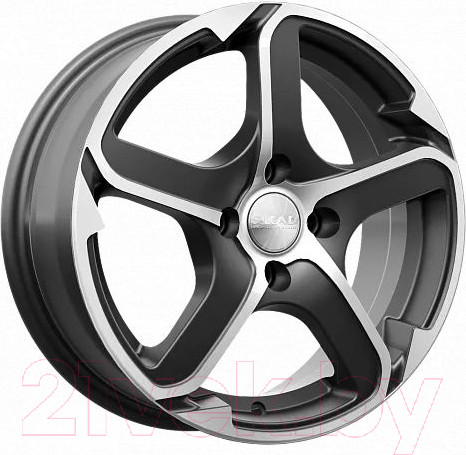 Изображение товара Литой диск SKAD Аллигатор 15x6" 4x100мм DIA 67.1мм ET 38мм Алмаз бархат