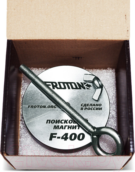 Изображение товара Поисковый магнит Froton F=400кг / 1078248