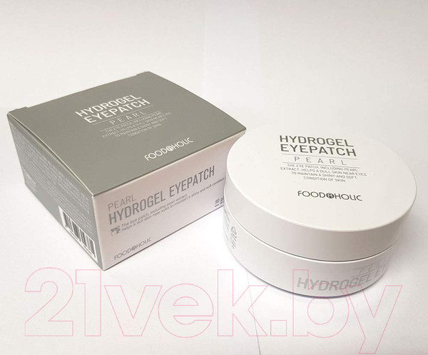 Изображение товара Патчи под глаза FoodaHolic Hydrogel Eyepatch Pearl  (90г)