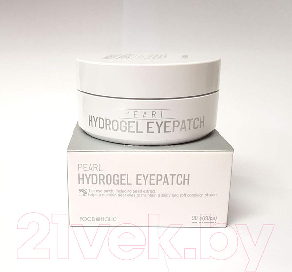Изображение товара Патчи под глаза FoodaHolic Hydrogel Eyepatch Pearl  (90г)