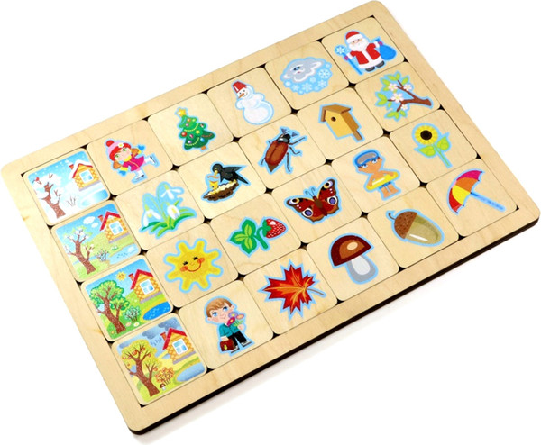 Изображение товара Развивающая игра Десятое королевство Времена года / 00741