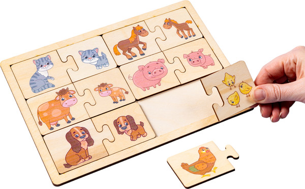 Изображение товара Развивающая игра Десятое королевство Мама и малыш / 00738