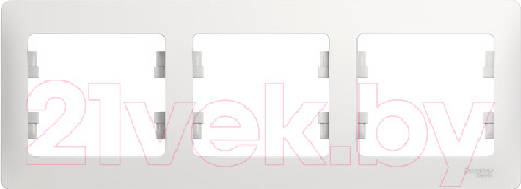 Рамка для выключателей и розеток Systeme (Schneider) Electric Glossa GSL000103