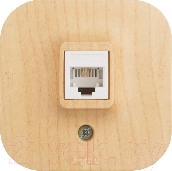 Изображение товара Розетка Legrand Quteo 782274 (дерево)