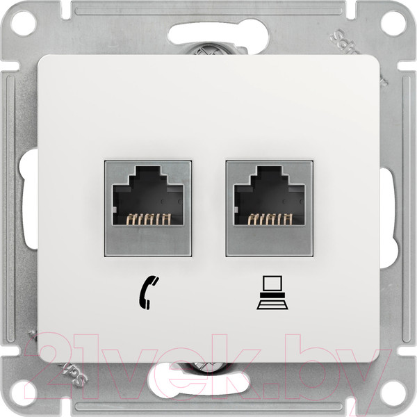 Изображение товара Розетка Systeme (Schneider) Electric Glossa GSL000185