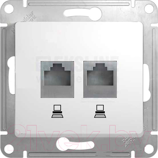 Изображение товара Розетка Systeme (Schneider) Electric Glossa GSL000185KK