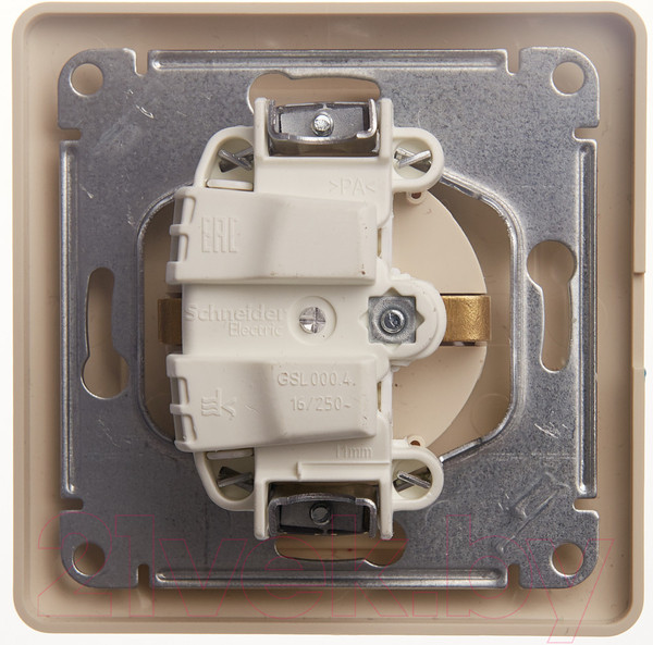 Изображение товара Розетка Systeme (Schneider) Electric Glossa GSL000246