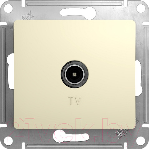 Изображение товара Розетка Systeme (Schneider) Electric Glossa GSL000291