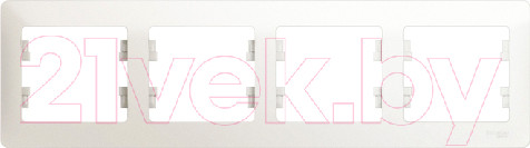 Изображение товара Рамка для выключателей и розеток Systeme (Schneider) Electric Glossa GSL000604