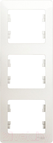 Изображение товара Рамка для выключателей и розеток Systeme (Schneider) Electric Glossa GSL000607