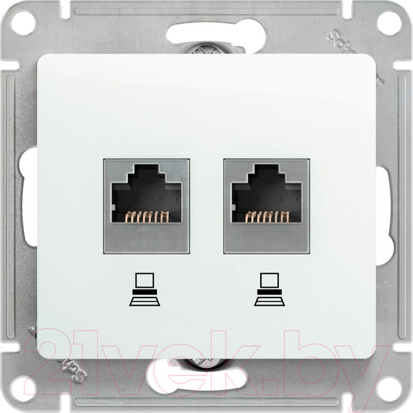 Изображение товара Розетка Systeme (Schneider) Electric Glossa GSL000685KK