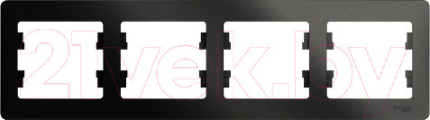 Изображение товара Рамка для выключателей и розеток Systeme (Schneider) Electric Glossa GSL000704