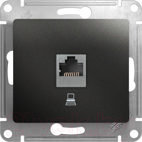 Изображение товара Розетка Systeme (Schneider) Electric Glossa GSL000781K