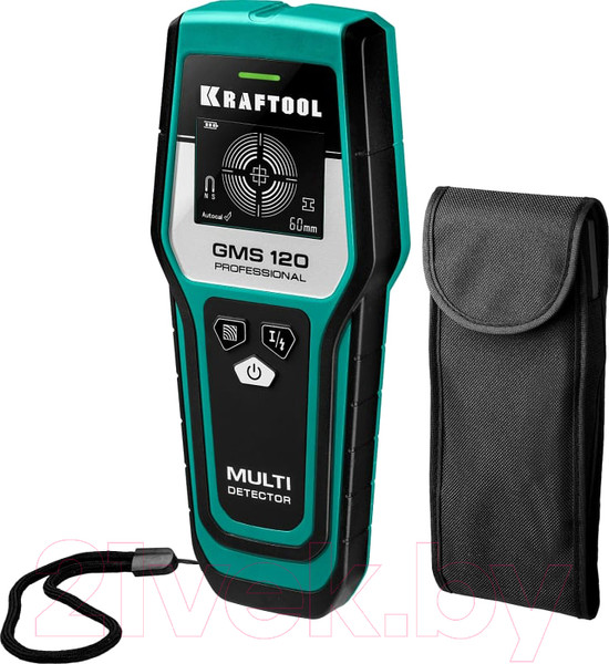 Изображение товара Детектор скрытой проводки Kraftool GMS 120 / 45298