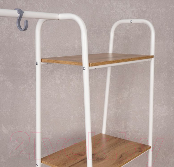 Изображение товара Стойка для одежды ЗМИ Скандинавия 1 / ГСС1 (белый)
