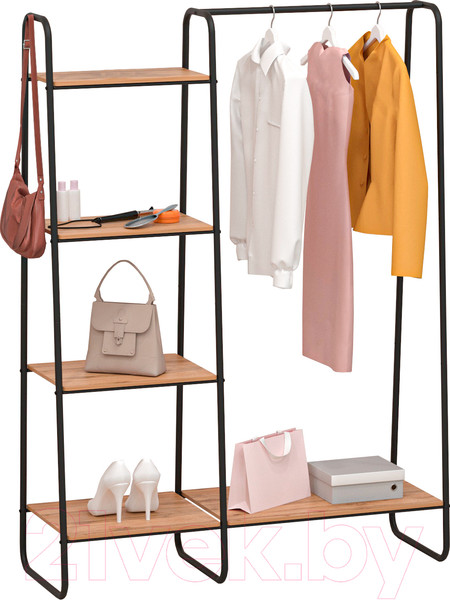 Изображение товара Стойка для одежды ЗМИ Скандинавия 1 / ГСС1 (черный)