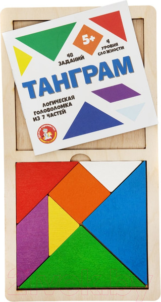 Изображение товара Развивающая игра Десятое королевство Танграм / 00788