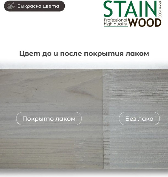 Изображение товара Морилка HELIOS Stainwood Ekohel White23 / A00023234 (1л)