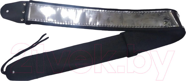 Изображение товара Ремень для гитары Mezzo MZ-RGE-7sil (серебристый)