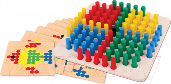 Изображение товара Развивающая игра Десятое королевство Веселые столбики / 02993 (101эл)