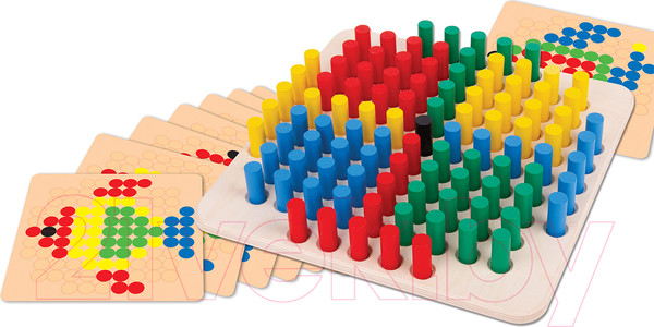Изображение товара Развивающая игра Десятое королевство Веселые столбики / 02993 (101эл)