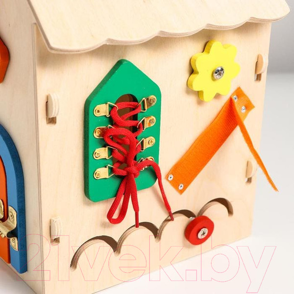 Изображение товара Бизиборд Десятое королевство Музыкальный домик / 02470