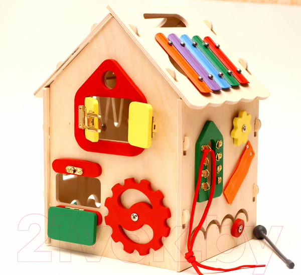 Изображение товара Бизиборд Десятое королевство Музыкальный домик / 02470