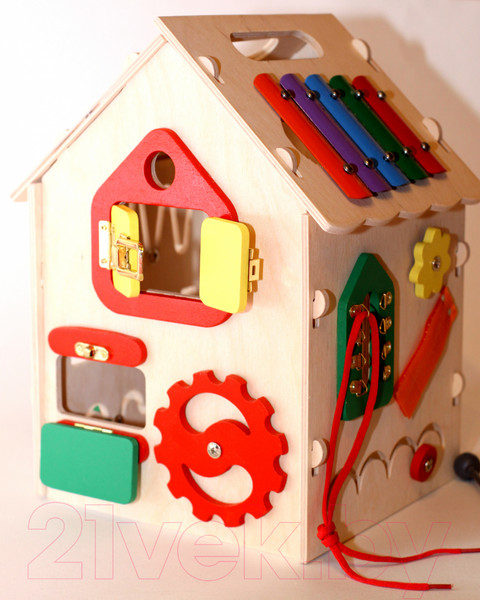 Изображение товара Бизиборд Десятое королевство Музыкальный домик / 02470