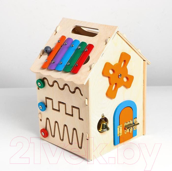 Изображение товара Бизиборд Десятое королевство Музыкальный домик / 02470