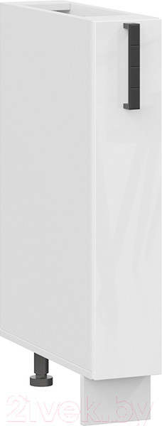 Изображение товара Шкаф карго ТриЯ Детройт 1Н15К исп.2 (белый/белый глянец)