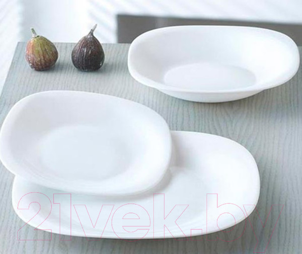 Изображение товара Набор тарелок Luminarc Carine White / V2447 (18шт)